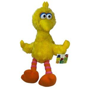 W/ TAG! Vintage 18" Sesame Street BIG BIRD Plush Stuffed Animal Toy NANCO 2003